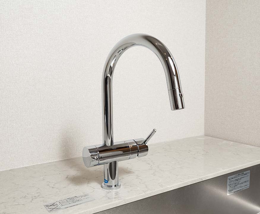 グースネック水栓 （GROHE・三菱ケミカルクリンスイ）